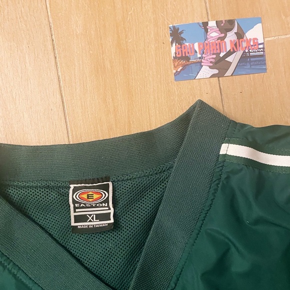 Easton Windbreaker Jacket ‘Green’ Size X-Large - Picture 2 of 3